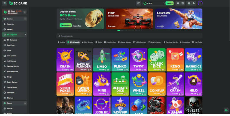 Discover the Exciting World of BC.Game Online Casino
